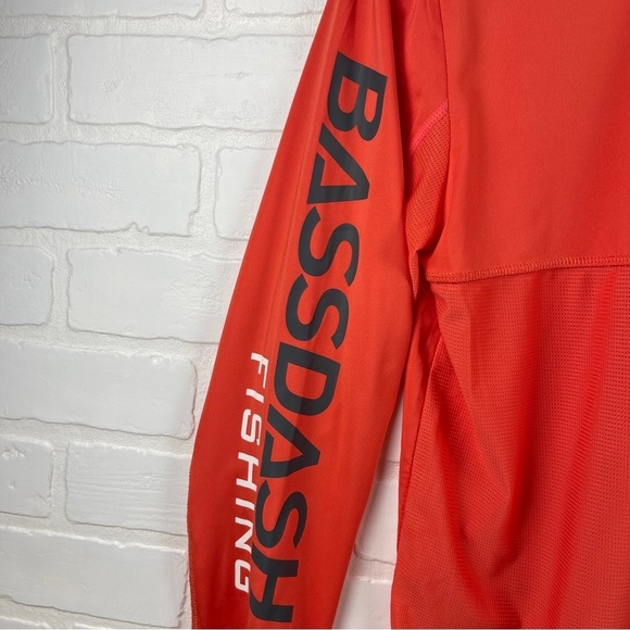 Bassdash kids fishing shirt upf long sleeve tee stretch outdoor - Picture 3 of 5